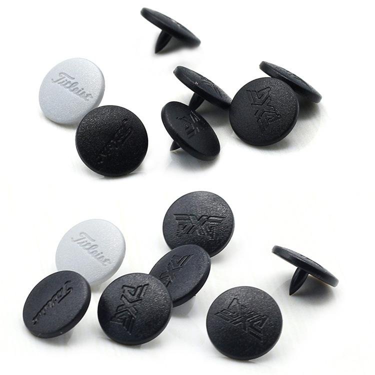 plastic custom hat button