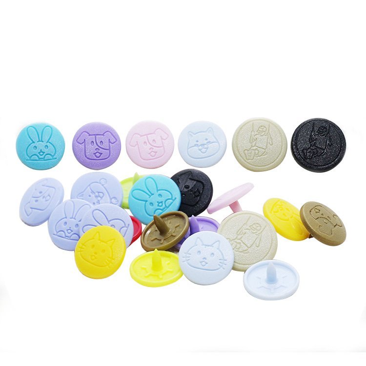 plastic custom hat button
