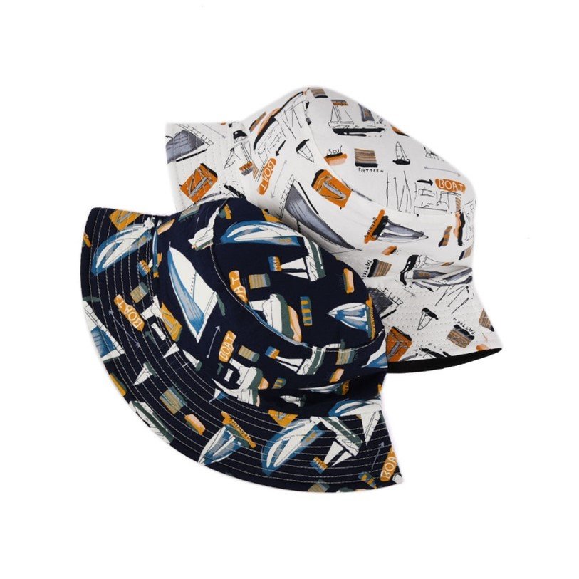 Printed bucket hats