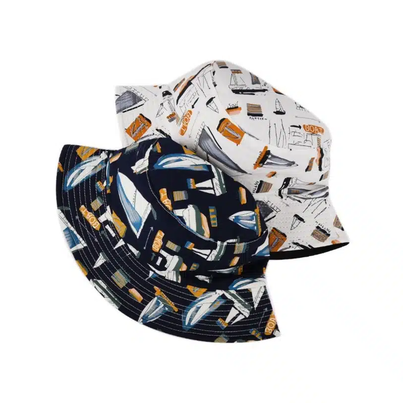 Chapeaux bob imprimés