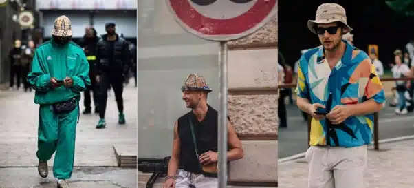 chapeaux bob imprimés