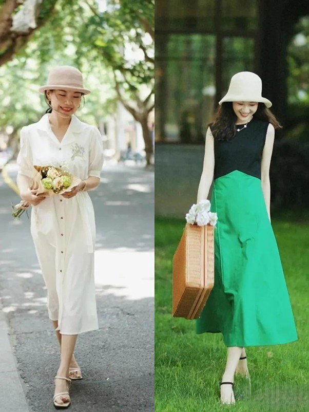 Recommended hats – round-top straw hats