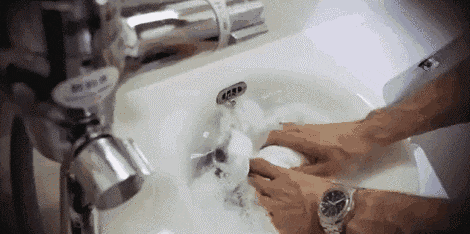 Scrubbing the beanie