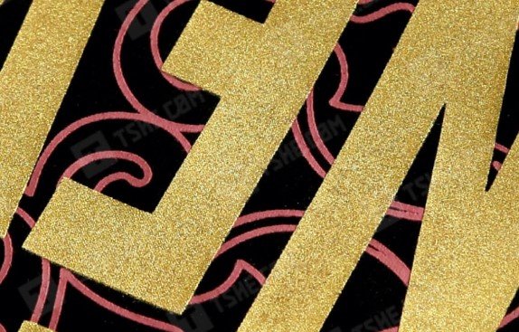 Silver, Golden Hot Screen Printing
