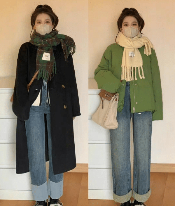 Simple & Not Fancy Dressing in Winter