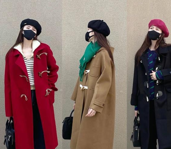 solid woolen coats