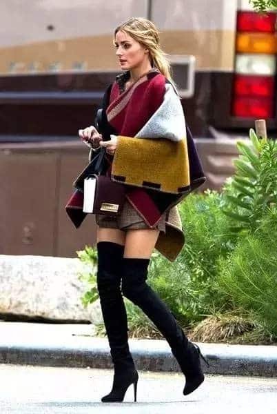 Wearing like a Shawl