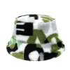 Colorful Jacquard Faux Fur Bucket Hats Wwbh2410-03 (2)