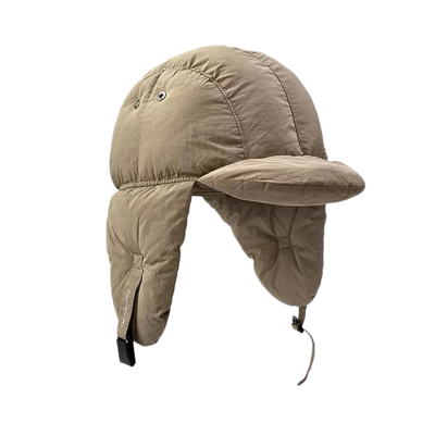 Custom Plain Windproof Flat--Brim Trapper Hats Wt2410-17 (2)
