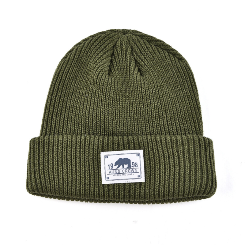 Custom Woven Label Plain Cuffed Beanies 20201012-2Ckim (3) Custom Woven Label Plain Cuffed Beanies 20201012-2Ckim (3)