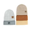 Eco Plain Multicolor Knitted Cuffed Beanies BB-231012-1 (6)