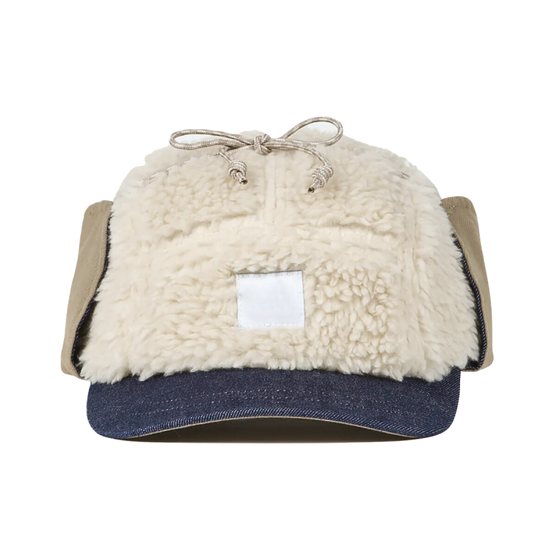 Faux Fur Patchwork Earflap Winter Panel Caps We2410-1 (3)
