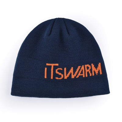 Jacquard Letter Short Cuffless Beanies SFA-220923-06 (5)