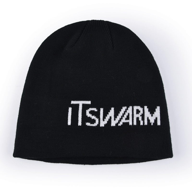 Jacquard Letter Short Cuffless Beanies SFA-220923-06 (6)
