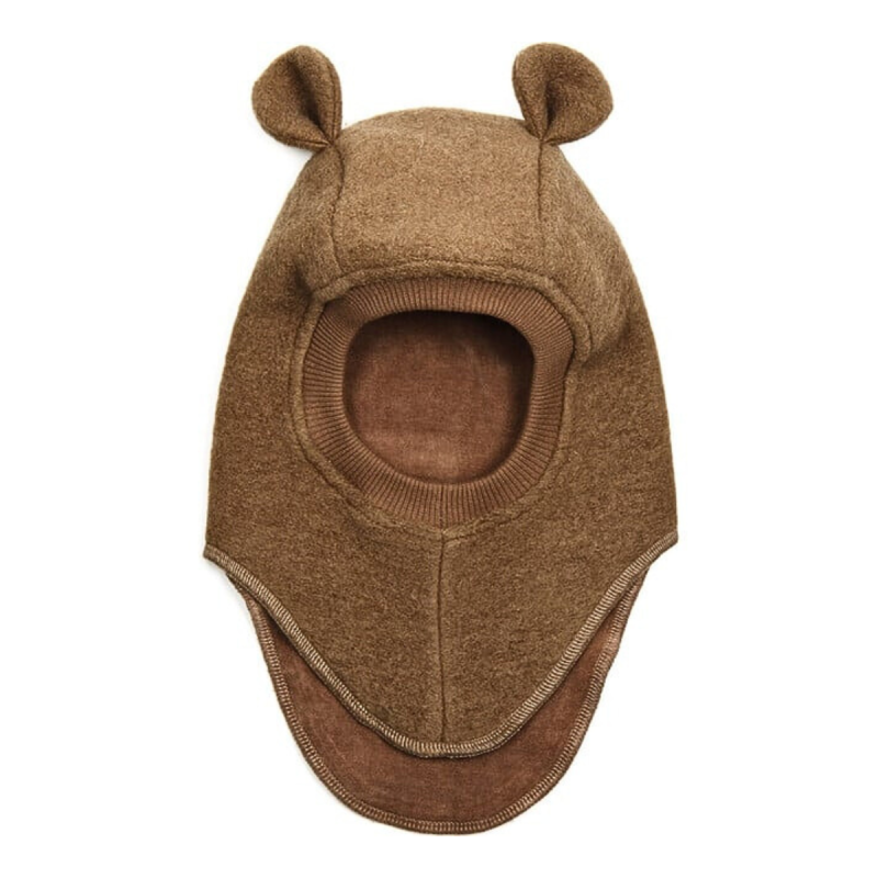 Kids One-Hole Plain Cute Hooded Balaclavas Wk2410-02 (1)