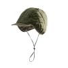 Plain-Colored Winter Drawstring Brimmed Earflap Hats We2410-5 (2)