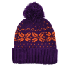 Two-Tone Jacquard Knit Pompom Beanies PB-FD0004 (9)