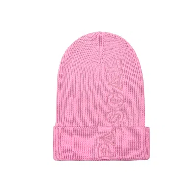 Berretti morbidi con risvolto ricamati personalizzati, rosa BB-231017-8