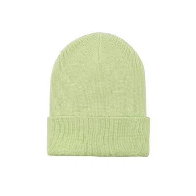 Berretti morbidi con risvolto personalizzati - verde erba BB-231017-9