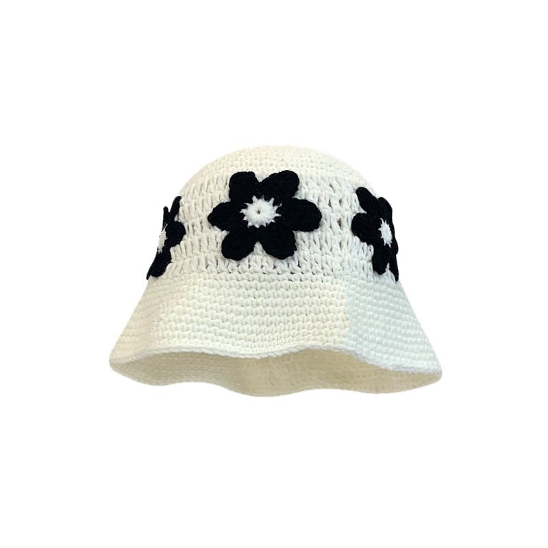 custom knitted bucket hat