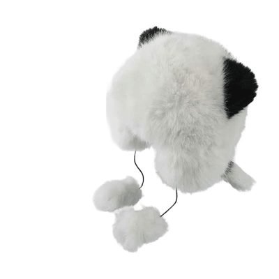 Cute and Versatile Little Raccoon Plush Hat  Earflap Trapper Hat