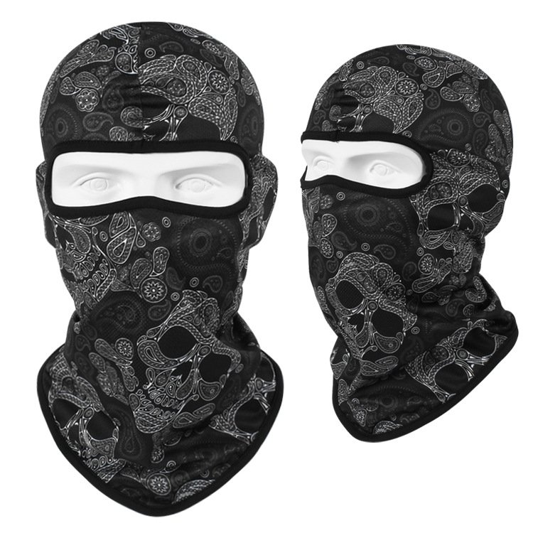 Outdoor Sports Polyester Sublimation CS Head Full Face Mask  Balaclava