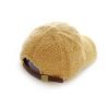 Custom 3D Embroidery Lamb Wool Fluffy Sports Fleece Winter Baseball Cap