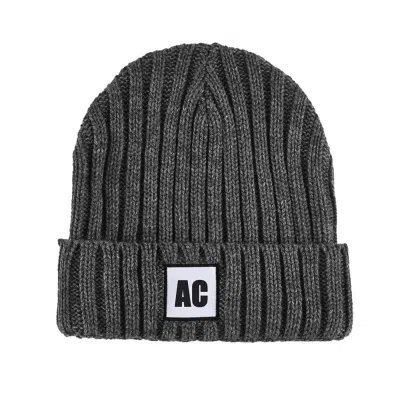 100% Cotton Twisted Knit Cuffed Beanies PB-FB0001 (1)