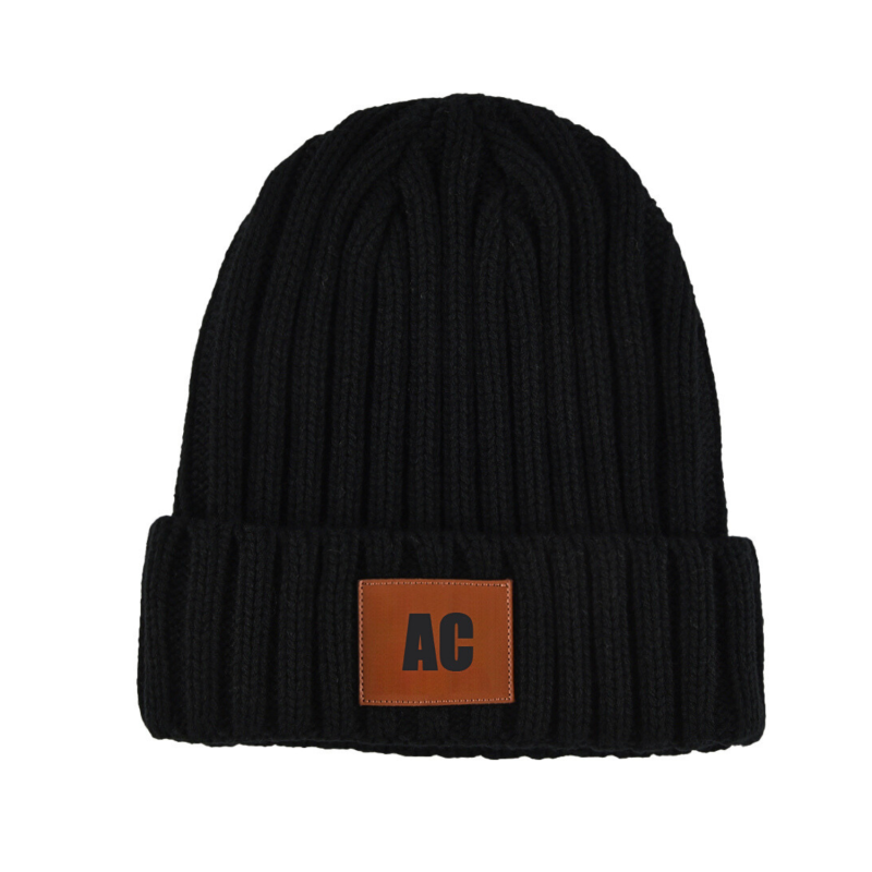 100% Cotton Twisted Knit Cuffed Beanies PB-FB0001 (2)