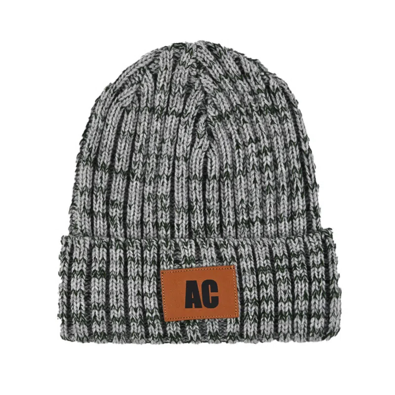 Bonnet à revers en tricot torsadé 100 % coton PB-FB0001 (4)