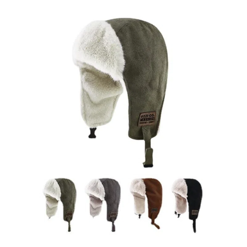 Kombinierte Winter-Ohrenschützer-Trapper-Mützen mit warmer Schnalle Wt2410-6