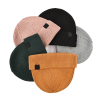 Combo of 100% rPET Woven Label Knit Cuffed Beanies PB-FA0005