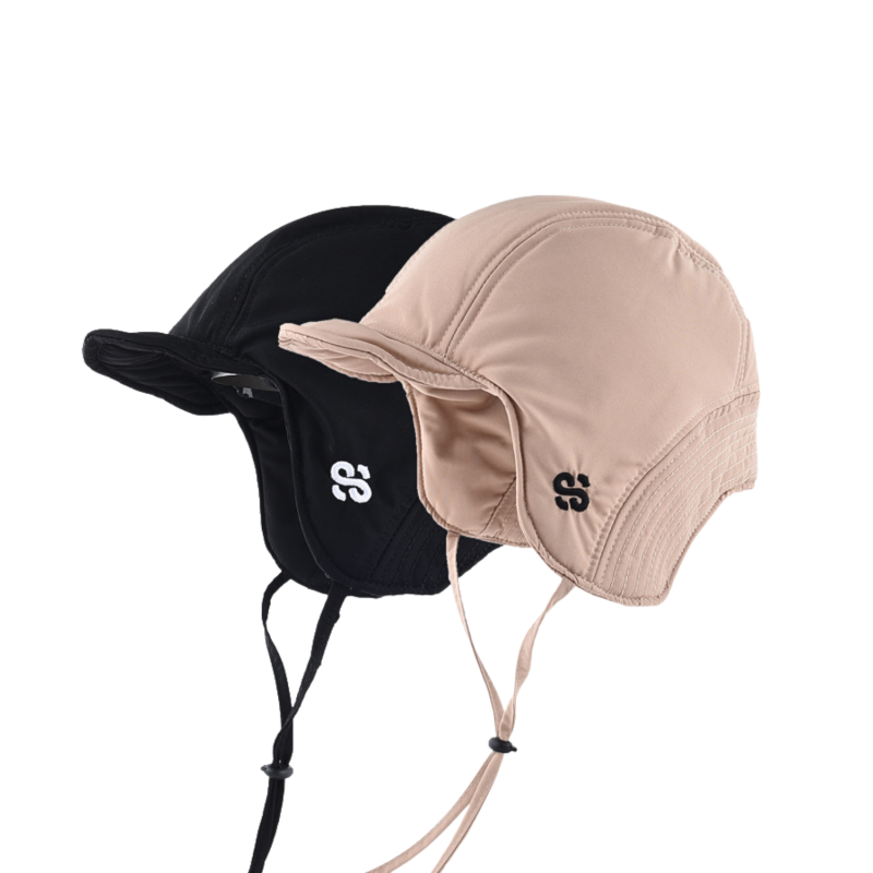 Embroidered Brim Winter Earflap Hats We2410-10 (3)