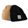 EmbroideredWoven Patch Cuffed Beanies - combo-2 PB-FB0003