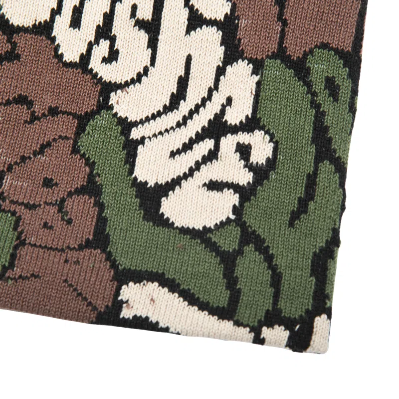 Bonnet sans revers en maille jacquard avec lettres BS-231017-3 (2)