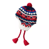 Kids Jacquard Pompom Winter Earflap Hats Wk2410-012 (5)