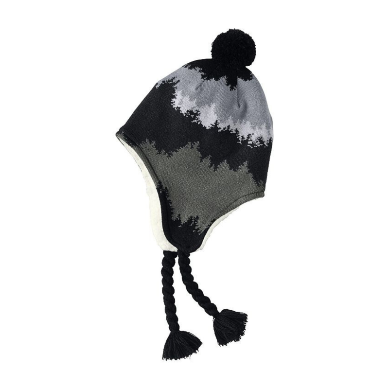 Kids Jacquard Pompom Winter Earflap Hats Wk2410-012 (8)