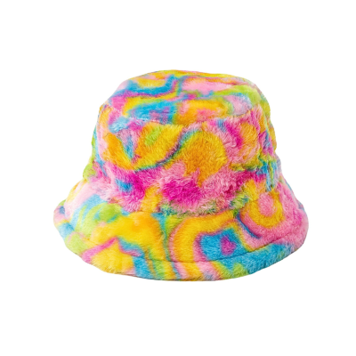 Multicolor Print Winter Bucket Hats Wwbh2410-011 (1)
