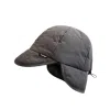Puffer Drawstrings Brim Earflap Hats We2410-12 (2)