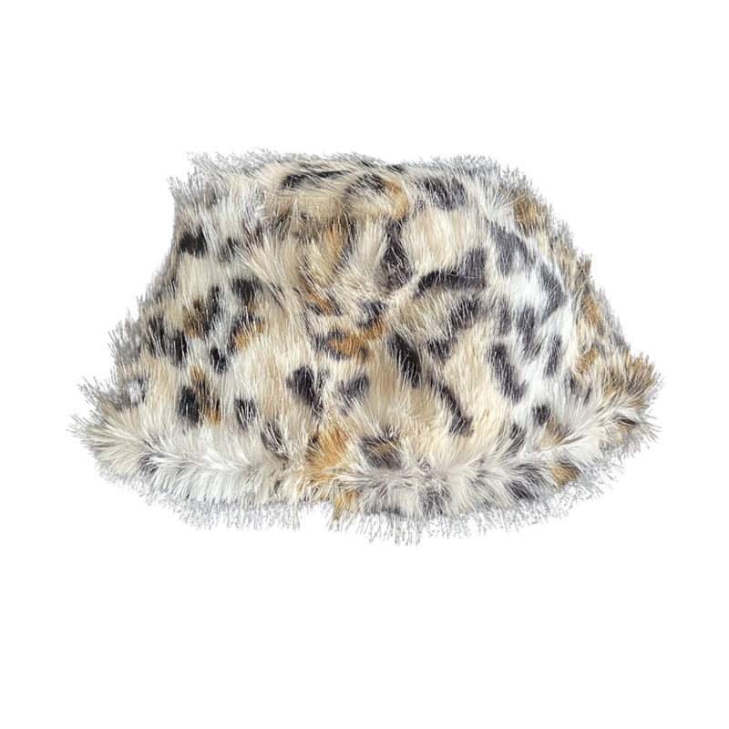 Various Leopard Plush Bucket Hats Wwbh2410-012 (3)