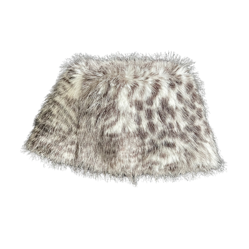 Various Leopard Plush Bucket Hats Wwbh2410-012 (5)