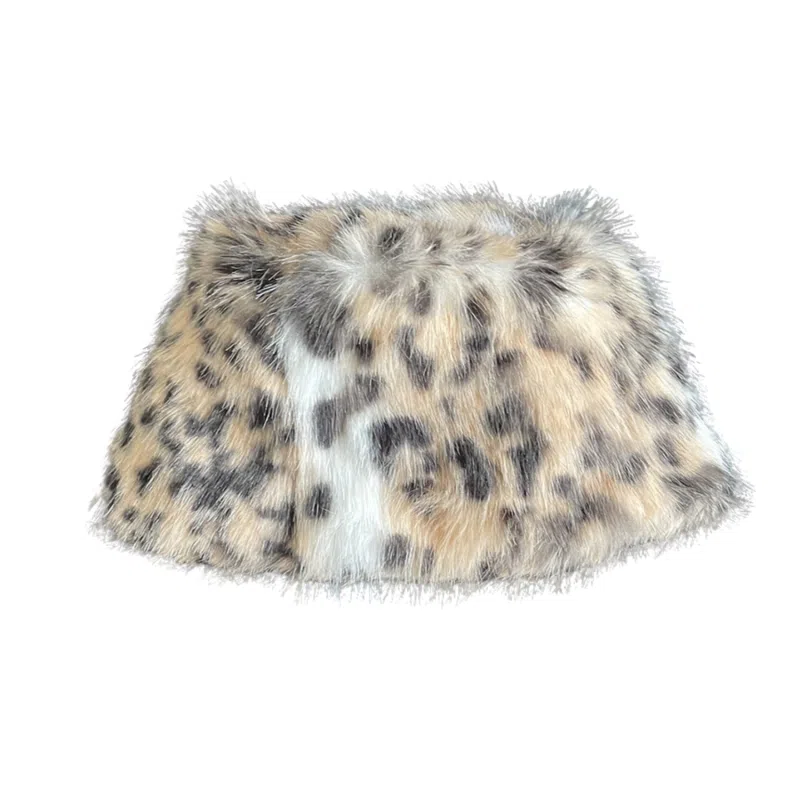 Divers chapeaux bob en peluche léopard Wwbh2410-012 (7)
