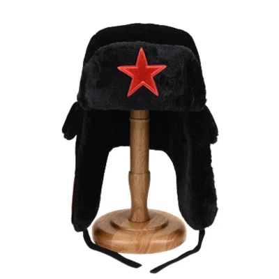 Winter Embroidered Earflap Trapper Hats Wt2410-12, front
