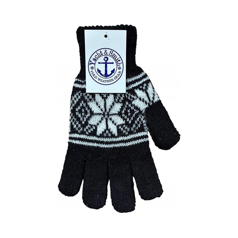 Winter Jacquard Knit Warm Gloves Wa2410-02 (4)