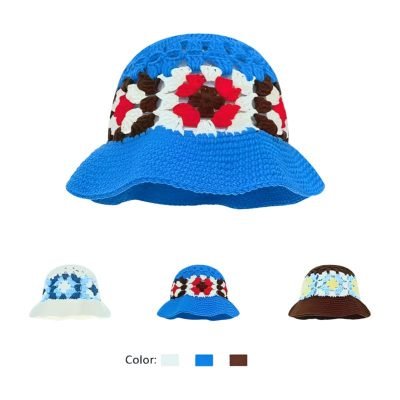 Custom Colorful New Fashion Summer Knitted Fisherman Hat