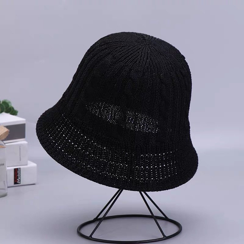 Fashion Autumn Winter Warm Knitted Women Fisherman Hat