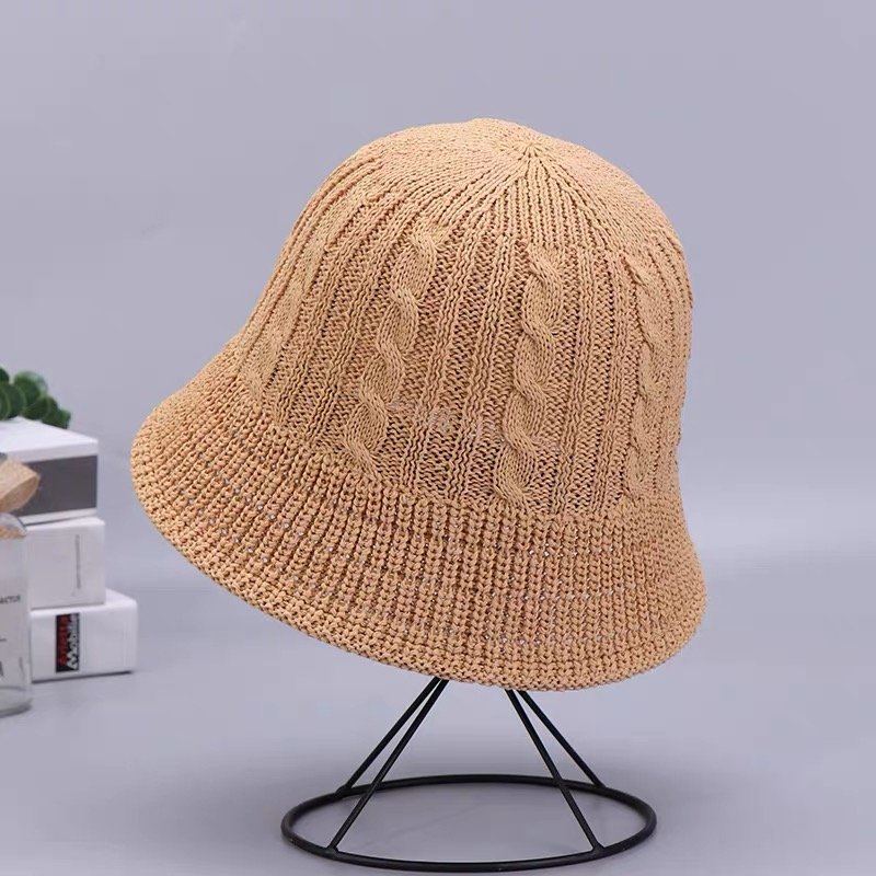 Fashion Autumn Winter Warm Knitted Women Fisherman Hat