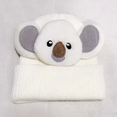 Custom Cute Animal Pattern Baby Knit Beanie