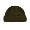 Army Green Custom Logo Plain-Colored Cuffed Beanies PB-FB0020