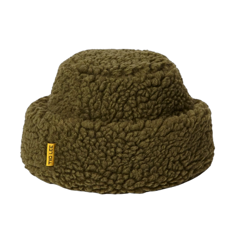 Army Green Winter Plain Label Fleece The Fargo Hat Ww2410-07